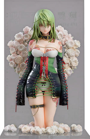 Yueji Mingke Tuyi Collaboration Illustration Revelation Plastic Painted Finished Product Figure [USED]