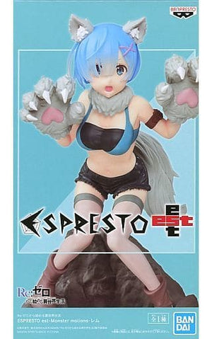 Rem Re:ZERO -Starting Life in Another World- ESPRESTO est Monster Motions Figure [USED]