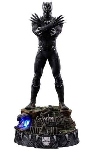 MARVEL Infinity SAGA Black Panther Deluxe Art Scale Statue 1/10 Figure [USED]
