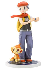 Lucas Chimchar Pokemon Diamond & Pearl ARTFX J 1/8 PVC Painted Finished Product Figure [USED]