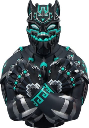 Black Panther Black Panther By Jesse Hernandez Designer Toys Unruly Industries Bust Figure [USED]