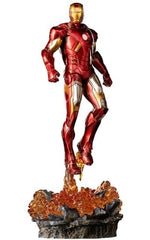 MARVEL Infinity SAGA Iron Man Battle of New York Battle Diorama Series Statue 1/10 Figure [USED]