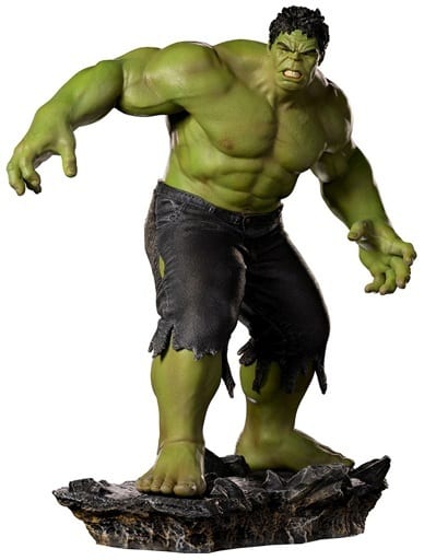 MARVEL Infinity SAGA Hulk Battle of New York Battle Diorama Series Statue 1/10 Figure [USED]