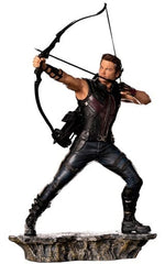 MARVEL Infinity SAGA Hawkeye Battle of New York Battle Diorama Series Statue 1/10 Figure [USED]