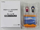 Nadeshiko Kagamihara Rin Shima Laid-Back Camp Mini Figure F:NEX Limited Purchase Benefits Figure [USED]