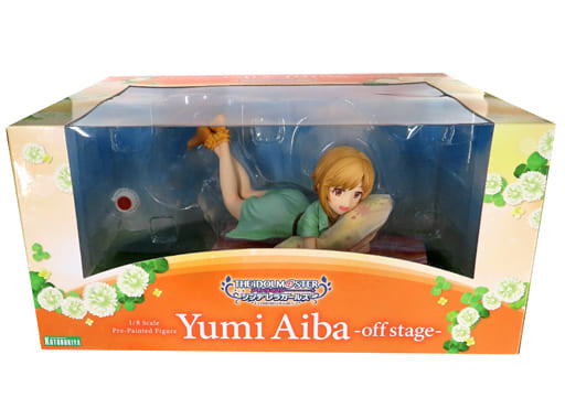 Yumi Aiba off stage THE IDOLM@STER Cinderella Girls 1/8 PVC Painted Finished Product Kotobukiya Shop Limited Figure [USED]