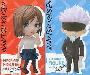 Satoru Gojo, etc. Jujutsu Kaisen Vol.5 Deformed Figure All 2 Types Set Figure [USED]