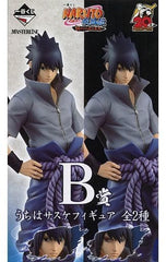 Sasuke Uchiha, etc. Naruto: Shippuden Ichiban Kuji Tsumugareru Hi no Ishi Figure Prize B All 2 Types Set Figure [USED]