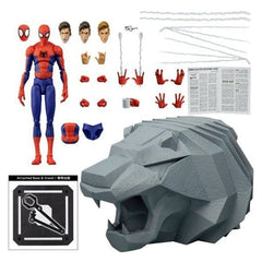 Peter B. Parker Spiderman DX Version Spider-Man: Into the Spider-Verse SV Action Figure [USED]
