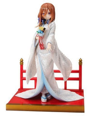 Miku Nakano Pure White The Quintessential Quintuplets 2 1/7 Painted Finished Product F:NEX Limited Figure [USED]