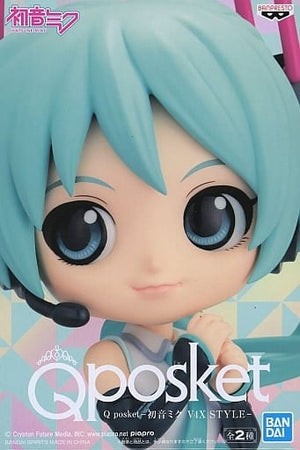 Hatsune Miku B VOCALOID Q posket V4X Style Figure [USED]