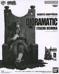 Itachi Uchiha D Black & White Tone Coloring Naruto: Shippuden Amusement Ichiban Kuji Dioramatic Itachi Uchiha The Tones Prize Figure [USED]