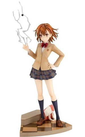 Mikoto Misaka 15th Anniversary Ver. A Certain Scientific Railgun T 1/7 PVC Painted Finished Product Figure [USED]