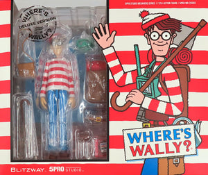 WALL-E DX Ver. Where's Wally Now? Mega Hero Series 1/12 Action Figure [USED]