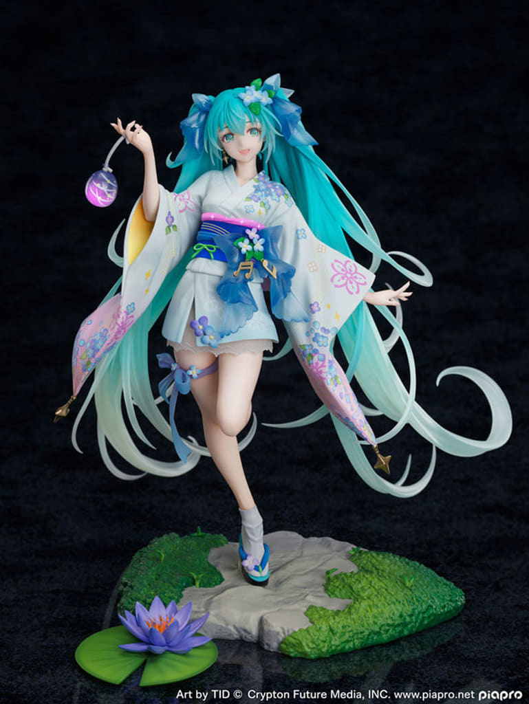 Hatsune Miku Midsummer Fireworks Ver. VOCALOID 1/7 Painted Finished Product F:NEX Limited Figure [USED]