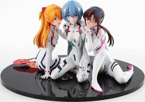 Asuka Rei Mari Newtype Cover Ver. Evangelion: 3.0+1.0 Thrice Upon a Time 1/8 Plastic Painted Finished Product Figure [USED]