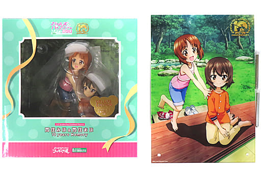 Miho Nishizumi Maho Nishizumi 10 Years Memory DX Version Girls und Panzer der Film 1/7 PVC Painted Finished Product Kotobukiya Shop & A-on Store Limited Figure [USED]