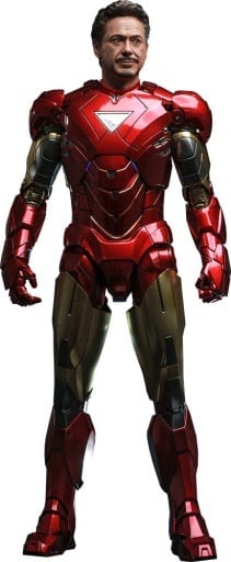 Iron Man Mark 6 Version 2.0 Avengers Movie Masterpiece Diecast 1/6 Action Figure [USED]