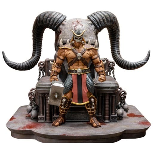 Mortal Kombat Shao Kahn Deluxe Edition Action Figure Figure [USED]