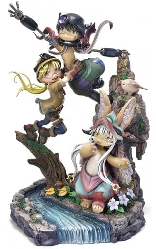 Made in Abyss: The Golden City of the Scorching Sun Riko, Reg & Nanachi Concept Masterline Statue Figure [USED]