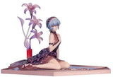 Rei Ayanami Flower Words Rebuild of Evangelion 1/7 Painted Finished Product Figure [USED]