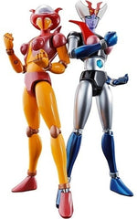 Afrodai A Vs GX-09R Minerva X Mazinger Z SOUL OF CHOGOKIN GX-08R Figure [USED]