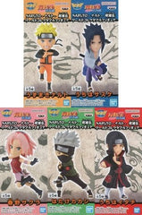 Naruto Uzumaki, etc. Naruto: Shippuden World Collectable Figure All 5 Types Set Figure [USED]