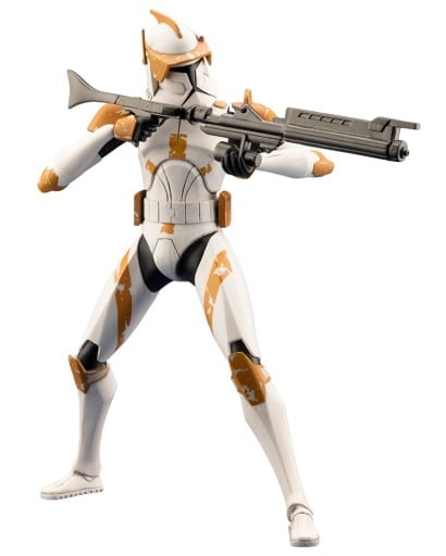 Commander Cody Clone Wars Ver. Star Wars: The Clone Wars ARTFX+ 1/10 PVC Painted Simple Assembly Kit Figure [USED]
