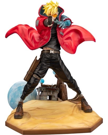 TRIGUN STAMPEDE Vash the Stampede Trigun Stampede Ver. ARTFX J PVC Painted Finished Product 1/8 Figure [USED]