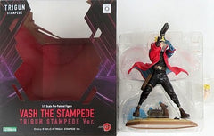 Vash the Stampede Trigun Stampede Ver. TRIGUN STAMPEDE ARTFX J 1/8 PVC Painted Finished Product Kotobukiya Shop Limited with Benefits Figure [USED]
