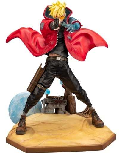 Vash the Stampede Trigun Stampede Ver. TRIGUN STAMPEDE ARTFX J 1/8 PVC Painted Finished Product TOHO animation STORE Limited with Benefits Figure [USED]