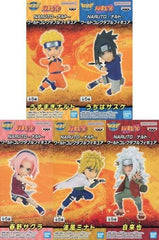 Naruto Uzumaki, etc. Naruto World Collectable Figure All 5 Types Set Figure [USED]