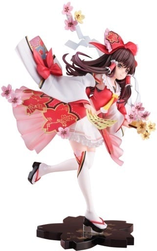 Touhou Project Reimu Hakurei Illustration by Fujichoko Painted Finished Product 1/7 Figure [USED]