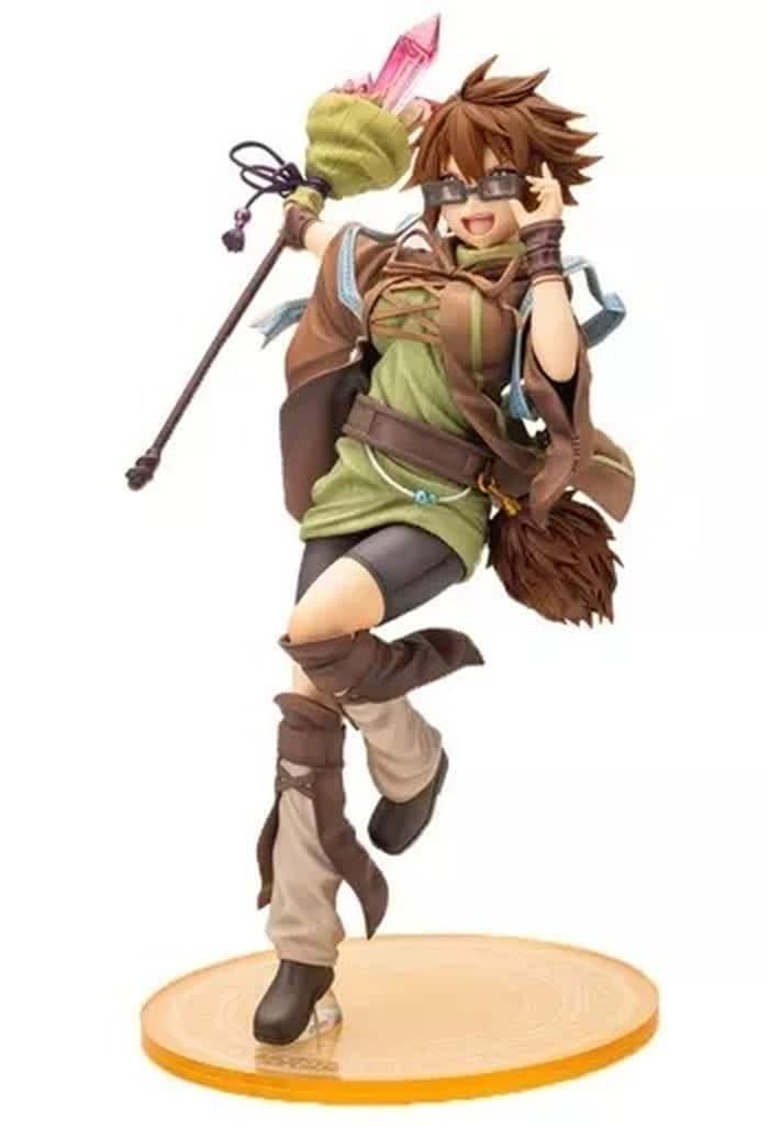 Yu-Gi-Oh! Duel Monsters Aussa the Earth Charmer Yu-Gi-Oh Card Game Monster Figure Collection PVC Painted Finished Product 1/7 Kotobukiya Shop Limited Figure [USED]