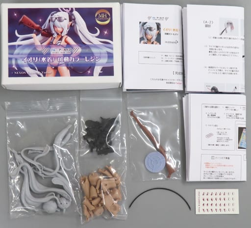Iori Shiromi Swimsuit Blue Archive -Blue Archive- 1/12 Movable Color Resin Cast Kit Figure [USED]