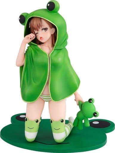 A Certain Scientific Railgun T Mikoto Misaka Hood Look Gekota Ver. Plastic Painted Finished Product 1/7 Figure [USED]
