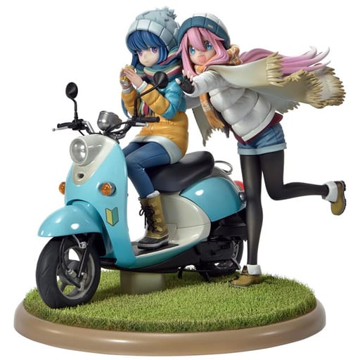 Laid-Back Camp Nadeshiko Kagamihara Rin Shima Prisma Wing PVC & ABS Painted Finished Product 1/7 Figure [USED]
