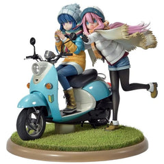 Laid-Back Camp Nadeshiko Kagamihara Rin Shima Prisma Wing PVC & ABS Painted Finished Product 1/7 Figure [USED]