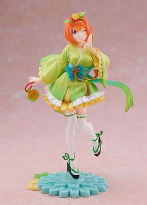 Yotsuba Nakano Miniskirt Yukata Ver. The Quintessential Quintuplets Movie Tenitol Painted Finished Product F:NEX Limited Figure [USED]