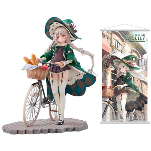 Street Witch Lily Illustrated by DS Mile Limited Edition Painted Finished Product 1/7 Figure [USED]