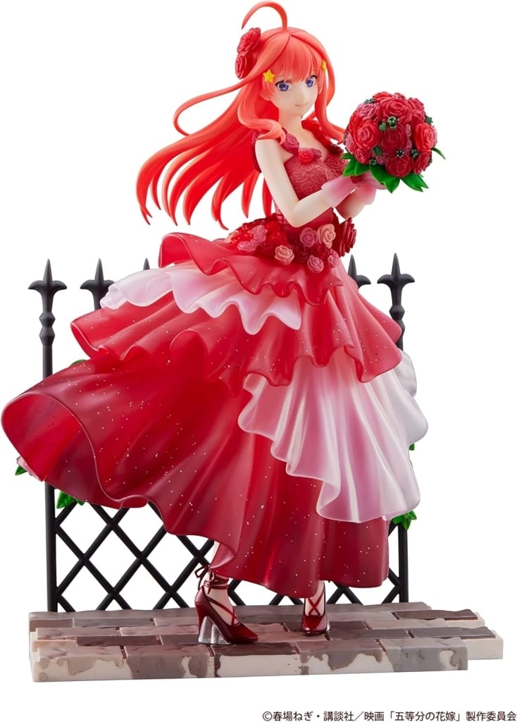 The Quintessential Quintuplets Movie Itsuki Nakano Floral Dress Ver. SHIBUYA SCRAMBLE FIGURE PVC Painted Finished Product 1/7 SHIBUYA SCRAMBLE FIGURE Exclusive Figure [USED]