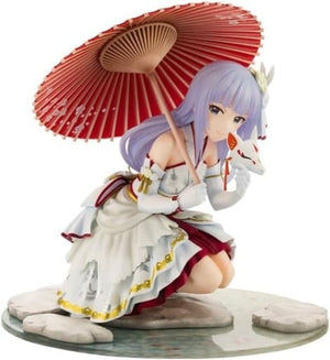 Shiraishi Tsumugi Celebrate Miyabi THE IDOLM@STER Million Live! 1/7 PVC Painted Finished Product Figure [USED]