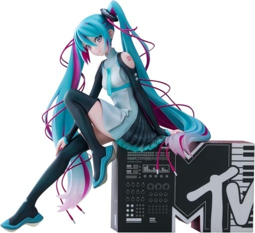VOCALOID Hatsune Miku MTV PVC Painted Finished Product 1/7 Figure [USED]