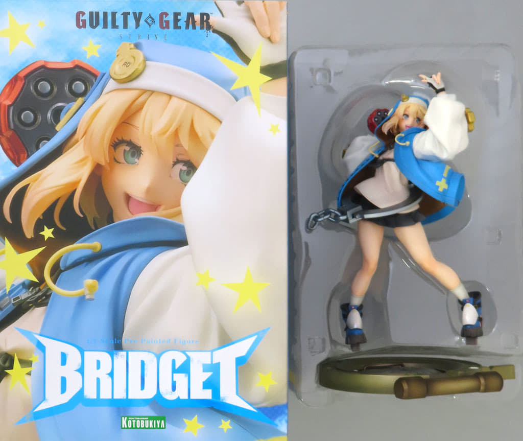 Guilty Gear Strive Bridget PVC Painted Finished Product 1/7 Kotobukiya Shop Limited Figure [USED]