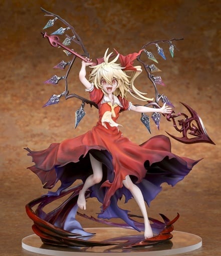 Touhou Project Flandre Scarlet Koumajo Densetsu Edition PVC Painted Finished Product 1/8 Figure [USED]