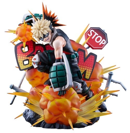 My Hero Academia Katsuki Bakugo Great Explosion Murder God Dynamight Ver. Plastic Painted Finished Product 1/7 Figure [USED]