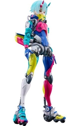 Motored Cyborg Runner SSX-155 Psychedelic Rush Motored Cyborg Runner Action Figure Figure [USED]
