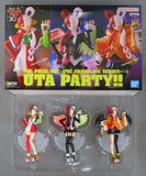 Uta 3 Set One Piece FILM RED DXF The Grandline Series Uta Party!! One Piece Day Online Store Limited 3 Set Figure [USED]