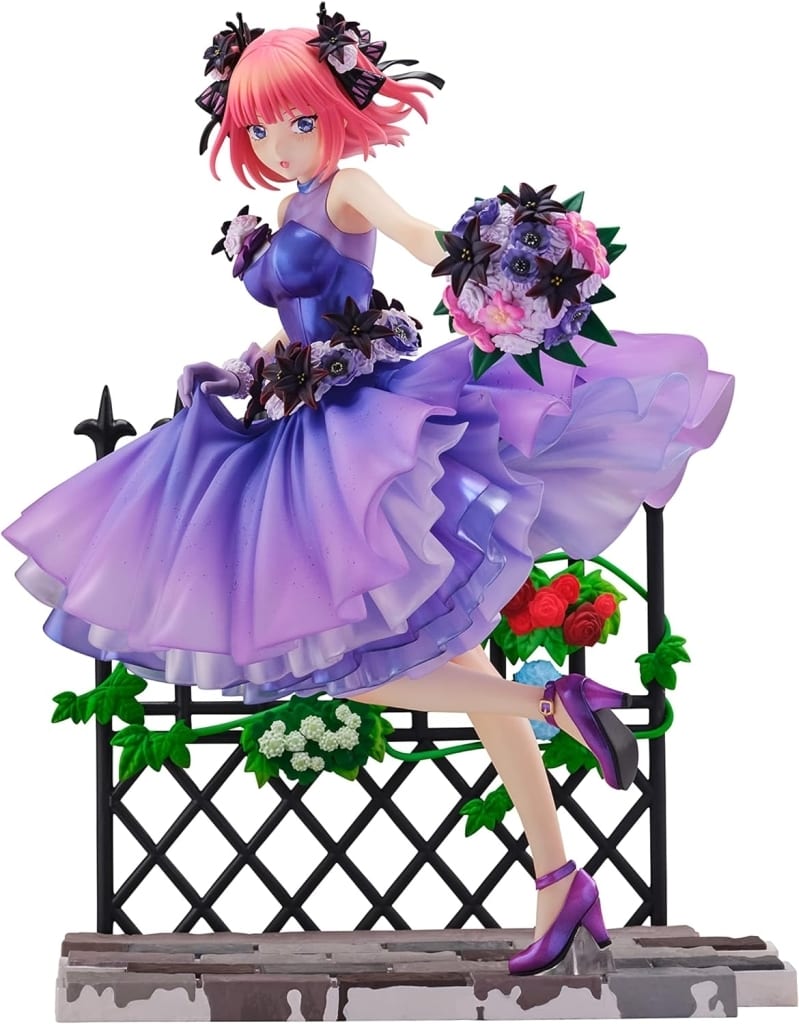 Quintessential Quintuplets Movie Nino Nakano Floral Dress Ver. SHIBUYA SCRAMBLE FIGURE 1/7 PVC Painted Figure SHIBUYA SCRAMBLE FIGURE Exclusive Figure [USED]
