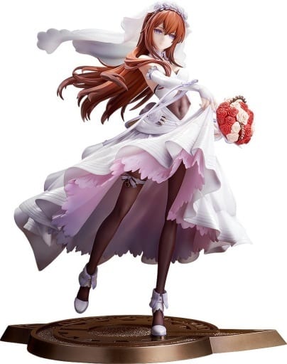 Steins;Gate Kurisu Makise Wedding Dress Ver. Plastic Painted Finished Product 1/7 Figure [USED]